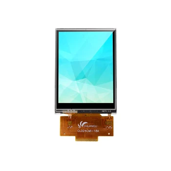 2,4-дюймовый ЖК-экран с последовательным портом SPI, цветной экран TFT, разрешение 240 * 320, Драйвер ILI9341 18Pin