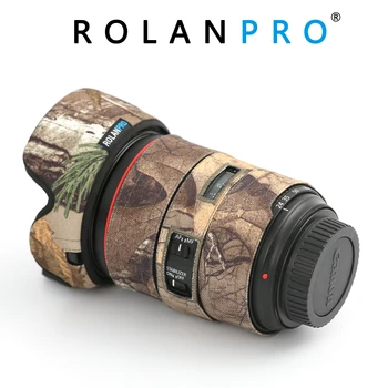 Камуфляжное Покрытие Объектива камеры ROLANPRO для Canon EF 24-105 мм f4L IS II USM Защитный Чехол для объектива Canon