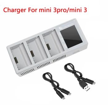 【YX】 Зарядное устройство USB, перезаряжаемые аксессуары для Дронов mini 3pro / mini 3, цифровой дисплей, дворецкий