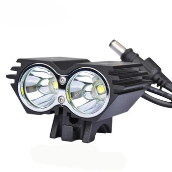 Передний фонарь велосипеда мощностью 1500ЛМ Водонепроницаемый светодиодный фонарь для велосипеда, лампа для фар, фонарик