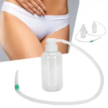 Ирригатор для влагалища многоразового использования с анальным душем нажимного типа, женская вагинальная мойка, очищающая система, уход за женской гигиеной a