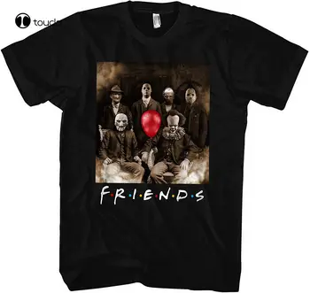 Мужская футболка ужасов Friends, кошмар ужасов на Хэллоуин, футболка Майкла Майерса