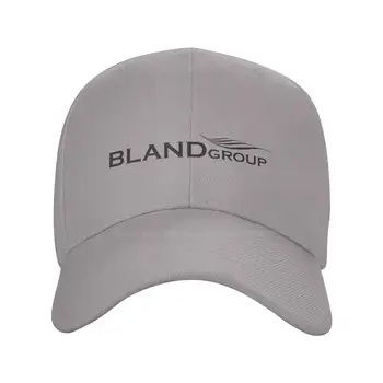 Джинсовая кепка с логотипом Bland Group высшего качества, Бейсболка, Вязаная шапка