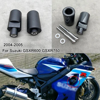 Для SUZUKI GSXR600 GSXR750 GSXR 600 750 K4 2004-2005 GSX-R Запчасти Для Мотоциклов Без Вырезов Рамка Слайдеры Защита От Падения При Столкновении