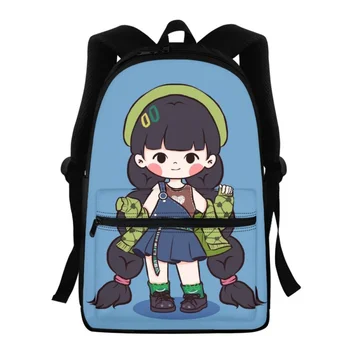 Рюкзак с рисунком прекрасной девушки Для подростков, Школьные сумки для мальчиков и девочек, Мужской рюкзак, Рюкзаки для ноутбуков, Детский школьный рюкзак, сумка