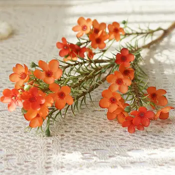 1шт Искусственный цветок для домашнего декора, эстетические осенние украшения, сделай сам, Австралийская цветная слива для спальни