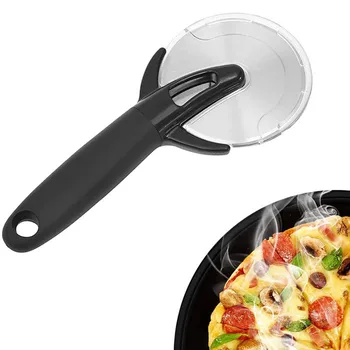 Нож для пиццы из нержавеющей стали, колеса для пиццы, Торты, хлеб, пироги, Круглый нож, Машина для нарезки теста, Кухонные инструменты для выпечки макаронных изделий