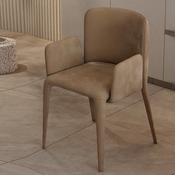 Скандинавский минимализм Роскошные обеденные стулья Расслабляющий Современный дизайн Обеденные стулья со спинкой Комод Silla Comedor Мебель для дома WZ50DC