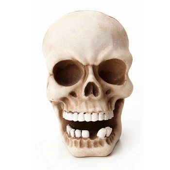 Маска с черепом на всю голову на Хэллоуин Реалистичная маска с атмосферой Хэллоуина для домашнего камина Декор для вечеринки на Хэллоуин