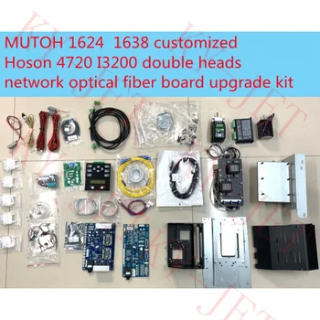 kyjet Для Mimaki/Muto 1604 1624 1614 RJ 900 наружное неразрушающее преобразование i3200 Hoson double head Upgrade custom kit UV ECO