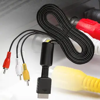 Цветной AV-кабель Упрощает Установку 180 см Аудио-Видео AV-кабель 3RCA для A/V Ресиверов AV-Кабель Шнур для DVD-плеера Рекордера