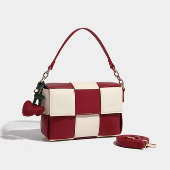 Маленькие поясные сумки из кожзаменителя, женские сумки, сумка роскошного бренда, сумка на поясном ремне с кассетой роскошного плетения, трендовая нагрудная сумка 2023 года.
