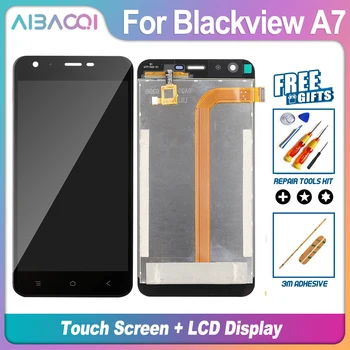 AiBaoQi Абсолютно новый сенсорный экран 5,0 дюймов + замена ЖК-дисплея 1280x720 в сборе для телефона Blackview A7