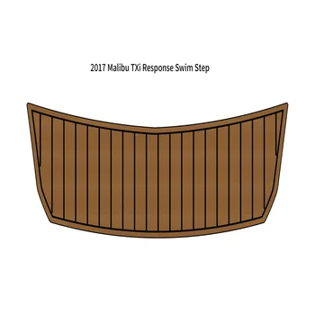 2017 Коврик для плавательной платформы Malibu TXi Response для лодки из вспененного ЭВА и тикового дерева на палубе