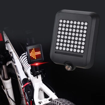 Сверхяркий задний фонарь велосипеда, перезаряжаемый через USB Автоматический велосипед, интеллектуальный датчик силы тяжести, светодиодная сигнальная лампа для езды на велосипеде сзади