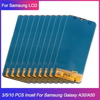 3/5/10 шт./лот для Samsung Galaxy A30 ЖК-дисплей SM-A305F ЖК-дисплей с сенсорным экраном В сборе для Samsung A50 SM-A505F SM-A505G Дисплей