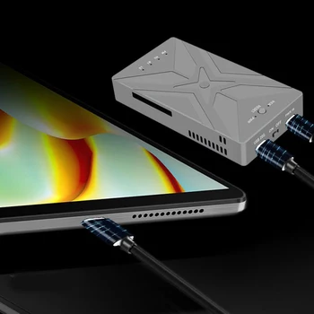 M.2 NVME M2 SSD Case Dual Bay RAID SSD Диск Type-C USB 3.2 Коробка Для Жесткого Диска Gen 2 20 Гбит/с Мобильный Чехол Для Жесткого Диска для Ноутбука Планшета
