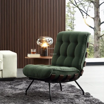 Креативные бревенчатые стулья для гостиной в стиле ретро, итальянская мебель для гостиной, одноместный диван для отдыха в отеле, современный дизайнерский стул