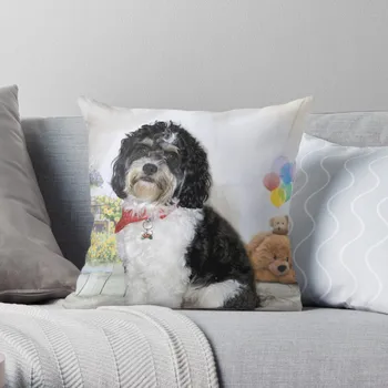 Подушка для собаки Кавашон Декоративные Подушки Для клетчатого дивана в гостиной Роскошные Диванные подушки