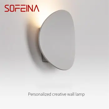 SOFEINA Современное светодиодное настенное бра, алюминиевый настенный светильник, Креативный декоративный светильник для дома, гостиной, спальни, балкона, коридора