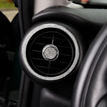 Наклейка с переключателем вентиляции автомобильного кондиционера для BMW MINI COOPER S F55 F56 F57 автомобильные аксессуары Модификация стиля интерьера