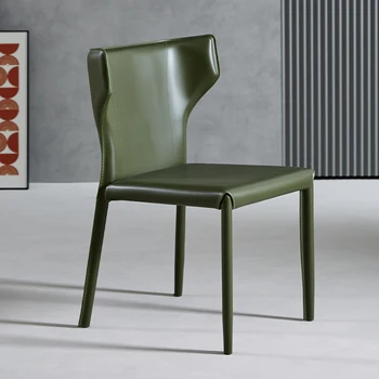Уникальные современные обеденные стулья, экономящие пространство, Мягкие, комфортные, минималистичные кресла для отдыха, кресло для ожидания, Сменная мебель для интерьера