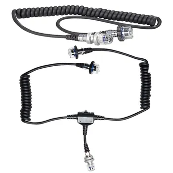 Sea & Sea 5-контактный Шнур синхронизации / N ИЛИ Двойной шнур синхронизации / N Волоконно-оптический кабель Fiber YS-D2 YS-D1 Z-240 Z-330