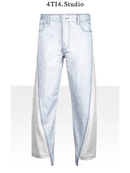 A3065 Модные мужские джинсы 2023, подиум, Роскошный известный бренд, Европейский дизайн, стиль вечеринки, мужская одежда