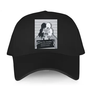 Новоприбывшая мужская шляпа с коротким козырьком, летние кепки люксового бренда Cruella Mugshot, мужская бейсболка для улицы, спортивная бейсболка для бега Snapback