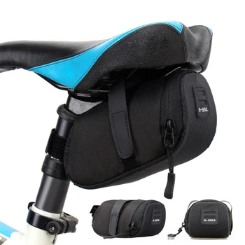 Нейлоновая велосипедная седельная сумка, водонепроницаемое седло для горного велосипеда, Задняя сумка для инструментов, седло для велоспорта на открытом воздухе, аксессуары для MTB