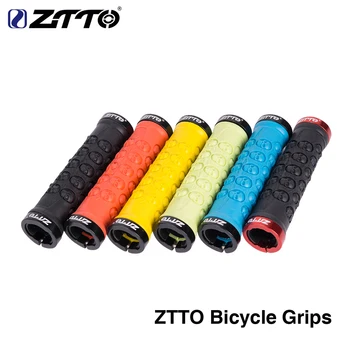Запчасти для велосипеда ZTTO Ручки для руля MTB TPR Резиновые противоскользящие ручки для складного велосипеда MTB Skull AG-23 1 пара