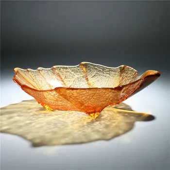 Тарелка для фруктов ручной работы из японского хрусталя