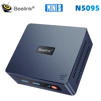 Beelink Mini S Windows 11 11th Gen N5095 Мини-ПК DDR4 SSD 4K HD 1000M Настольный игровой компьютер VS MINIS 12 Alder Lake-N95/N100