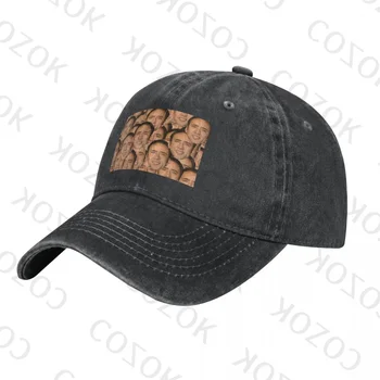 Ник Николас Кейдж Кепка для лица Ковбойская шляпа одежда для гольфа бейсболка мужская женская f1