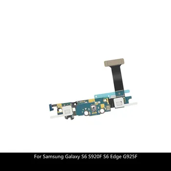 Ремонт зарядного устройства USB Разъем для порта зарядки Гибкий кабель Запасные части для Samsung S6 Edge S920F G925F