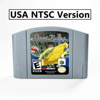 Игровой картридж Stunt Racer 64 64Bit Версия для США Формат NTSC для N64