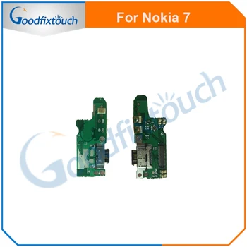 Для Nokia 7 Новый порт зарядки док-станция Разъем платы Порт зарядного устройства USB Гибкий кабель для запасных частей Nokia7