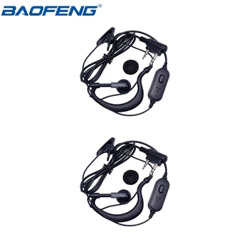 Новая гарнитура Baofeng для BaoFeng UV-5R/UV-5RE/BaoFeng888S UV-S9 BF-F11 наушники с микрофоном Walkie Talkie CB аксессуары для радио Наушники