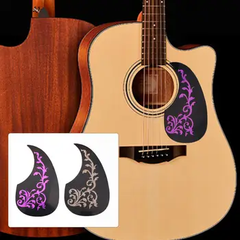 Профессиональная акустическая народная 41-дюймовая накладка для гитары, Каплевидная самоклеящаяся накладка для аксессуаров для акустической гитары