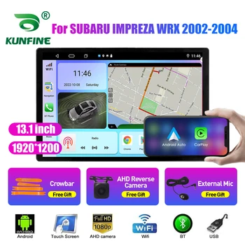 13,1-дюймовый Автомобильный Радиоприемник Для SUBARU IMPREZA WRX 2002-2004 Автомобильный DVD GPS Навигация Стерео Carplay 2 Din Центральный Мультимедийный Android Auto