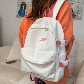Вместительный женский рюкзак, дорожная повседневная сумка, опрятный школьный рюкзак для студентов, женский рюкзак для подростков, сумка для книг