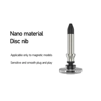 Универсальный прозрачный Дисковый Стилус, Сменные наконечники из Нано силикона для Ipad, Универсальный Емкостный сенсорный карандаш