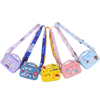 Рюкзак UNIHIGH для хранения мультяшных персонажей, подарок на день рождения, мини-силиконовая детская сумка, женские сумки на цепочке, сумка для детских игрушек