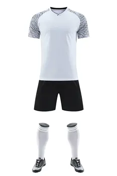 Оптовая продажа Высококачественной футбольной майки для мальчиков на заказ, Мужской футбольный комплект, Дышащая Футбольная форма, Тренировочная спортивная одежда