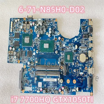 6-77-N870HK10-D02 Для Mechanic T58-TI T58 Ti N870HJ N870H Материнская плата ноутбука 6-71-N85H0-D02 N85H0 D02 i7 7700HQ GTX1050TI