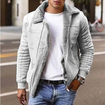 Мужской свитер, пальто, зимний толстый однотонный кардиган, теплый вязаный свитер, куртки, повседневная мужская одежда 4XL 3XL, мужская куртка, топ
