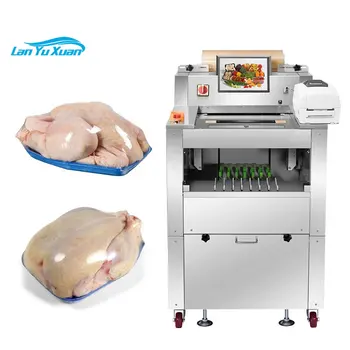 Автоматическая Упаковочная машина San-Tech для упаковки свежих цыплят в мешки-подушки из индейки San-Tech