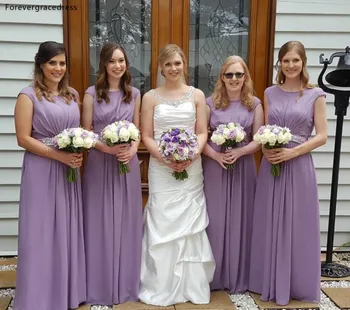 Дешевые шифоновые платья для подружек невесты 2019, высококачественные платья для гостей свадебной вечеринки на пляже в загородном саду, большие размеры