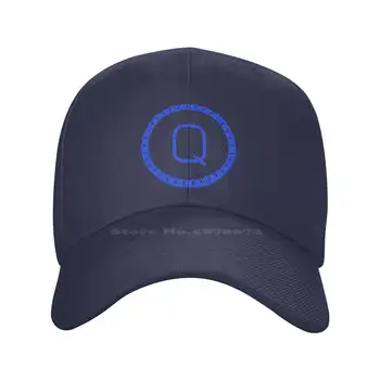 Джинсовая кепка с логотипом Qash высшего качества, бейсбольная кепка, вязаная шапка