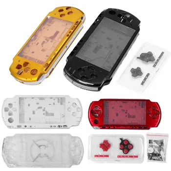Сменный чехол-накладка в виде полного корпуса для игровой консоли PSP3000 Shell, чехол-накладка в виде полного корпуса, лицевая панель с кнопками